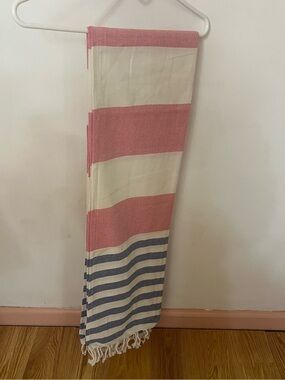 LANE LINEN Cotton Rich Beach Towel- Oversized 39” x 71” NWOT